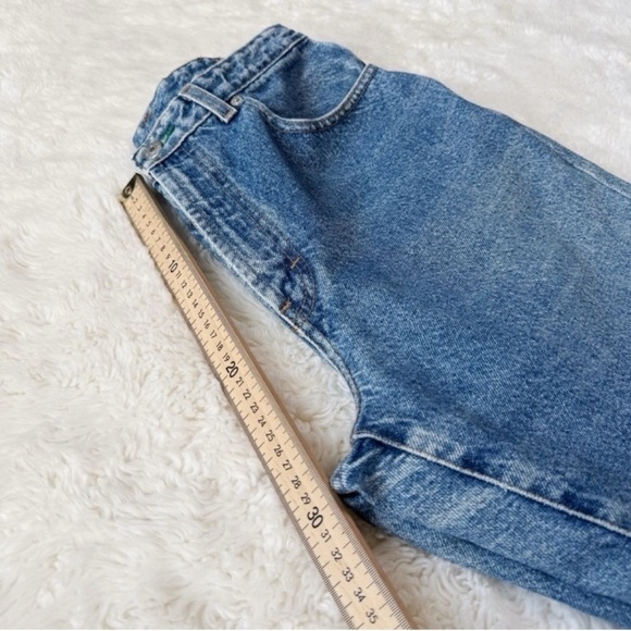 VTG 90s Y2K Tommy Hilfiger Women Blue Triple T Jeans Classic Retro Western - Picture 7 of 10